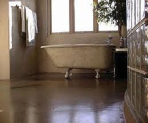 Stained concrete Floor